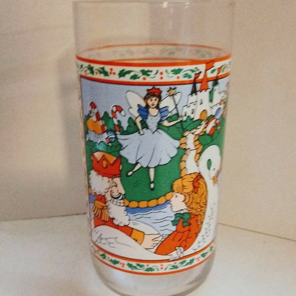 McDonald's 1990 Nutcracker Glass Sugar Plum Fairy